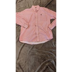 pink flower cinch dress shirts size adult small